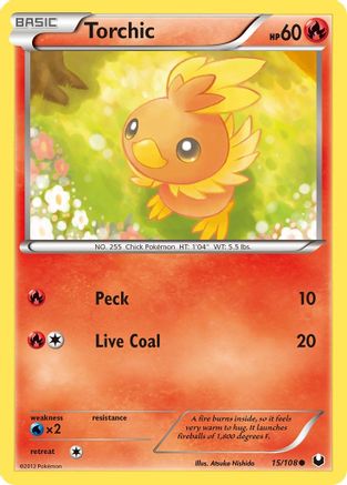 Torchic (15) (Reverse Holofoil)