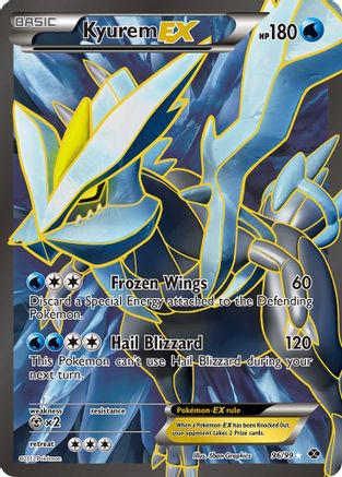 Kyurem EX (96 Full Art) (Holofoil)
