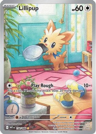 Lillipup - 154/086 (Holofoil)