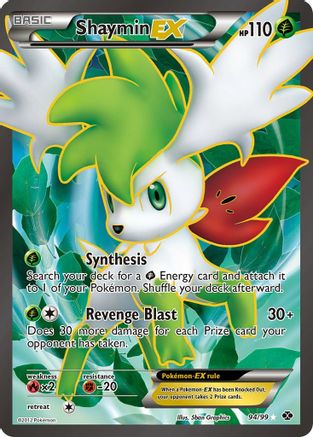 Shaymin EX (94 Full Art) (Holofoil)