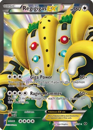 Regigigas EX (99 Full Art) (Holofoil)