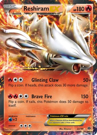 Reshiram EX (Holofoil)