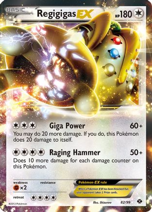 Regigigas EX (Holofoil)