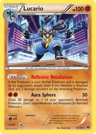 Lucario (Reverse Holofoil)