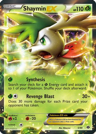 Shaymin EX (Holofoil)
