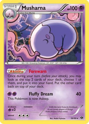 Musharna (Reverse Holofoil)