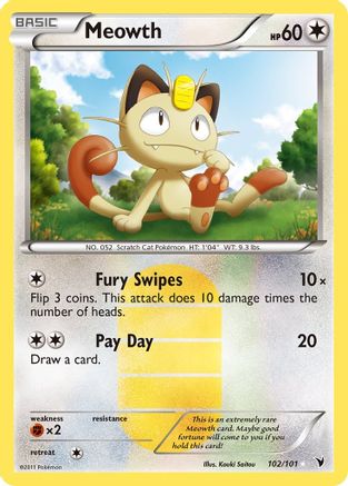 Meowth (Holofoil)