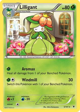 Lilligant (Reverse Holofoil)