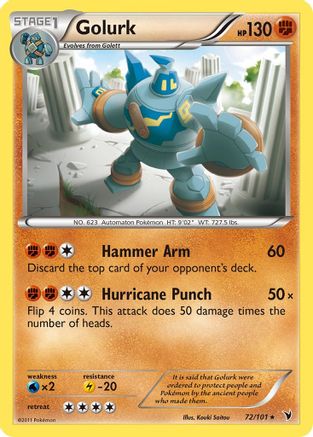 Golurk (Reverse Holofoil)
