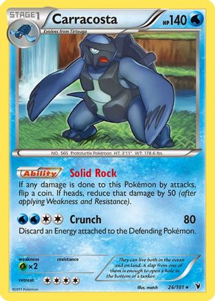 Carracosta (Reverse Holofoil)