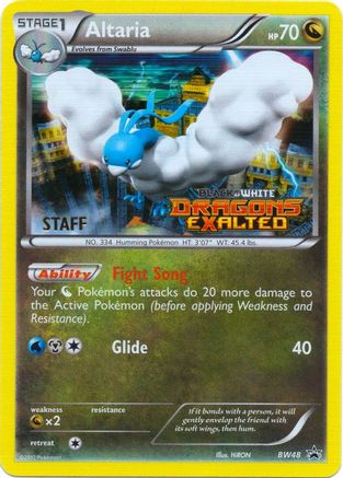 Altaria - BW48 (Prerelease) [Staff] (Holofoil)
