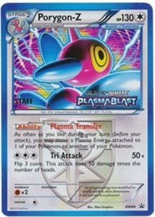 Porygon-Z (Team Plasma) - BW84 (Prerelease) [Staff] (Holofoil)