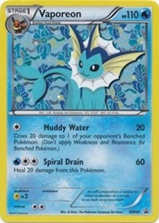 Vaporeon - BW89 (Holofoil)