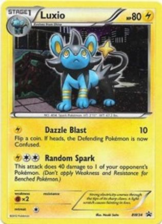 Luxio - BW34 (Cracked Ice Holo) (Holofoil)