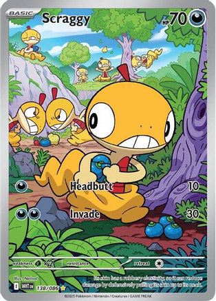 Scraggy - 138/086 (Holofoil)
