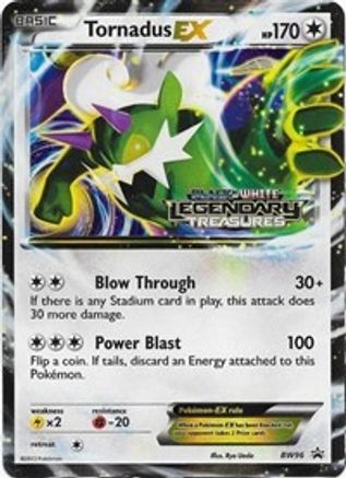 Tornadus EX - BW96 (Prerelease) (Holofoil)