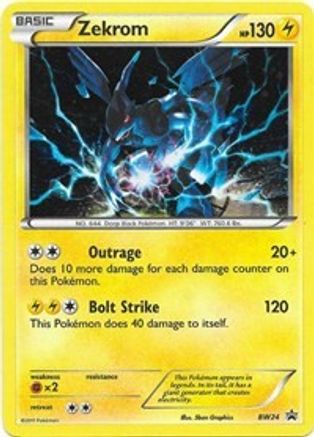 Zekrom - BW24 (Holofoil)