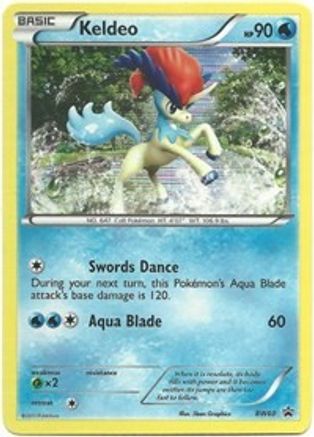 Keldeo - BW60 (Tinsel Holo) (Holofoil)