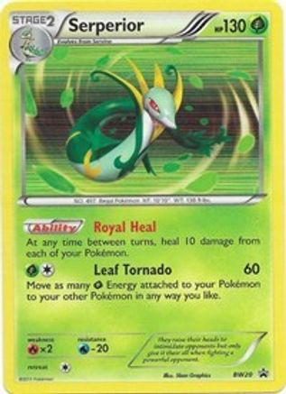 Serperior - BW20 (Holofoil)