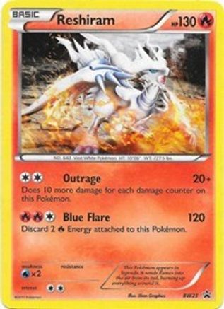 Reshiram - BW23 (Holofoil)