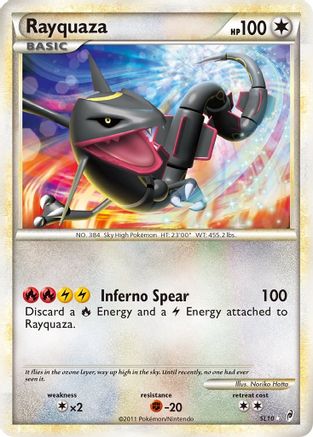 Rayquaza (Shiny) (Holofoil)