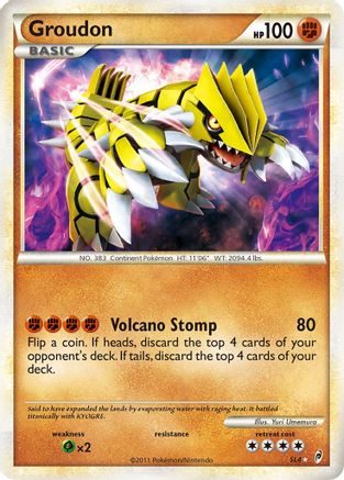Groudon (Shiny) (Holofoil)