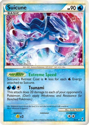 Suicune (Shiny) (Holofoil)