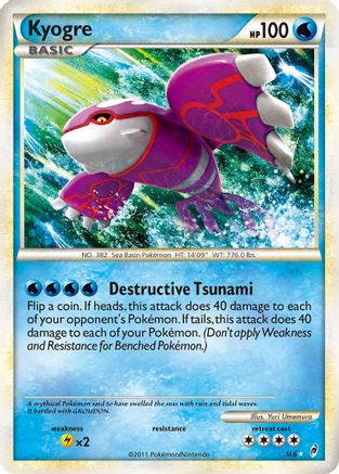 Kyogre (Shiny) (Holofoil)