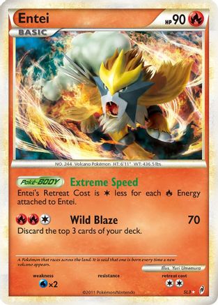 Entei (Shiny) (Holofoil)