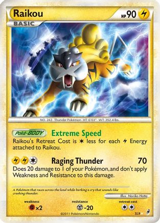 Raikou (Shiny) (Holofoil)