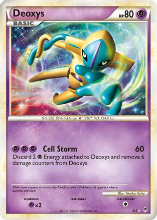 Deoxys (Shiny) (Holofoil)