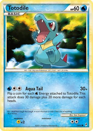 Totodile (Reverse Holofoil)