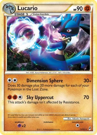 Lucario (Reverse Holofoil)