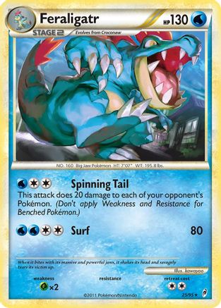 Feraligatr (Reverse Holofoil)