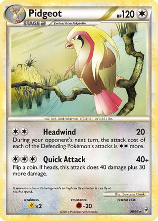 Pidgeot (Reverse Holofoil)