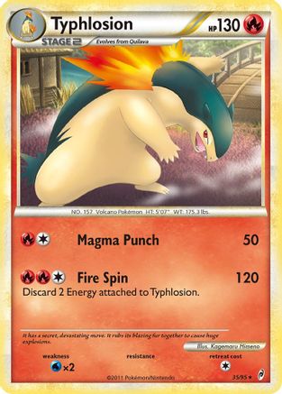 Typhlosion (Reverse Holofoil)