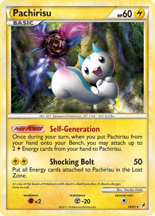 Pachirisu (Reverse Holofoil)
