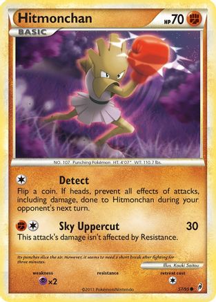 Hitmonchan (Reverse Holofoil)