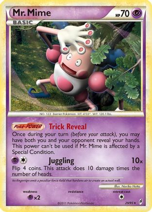 Mr. Mime (Reverse Holofoil)