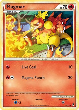 Magmar (Reverse Holofoil)