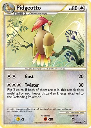 Pidgeotto (Reverse Holofoil)