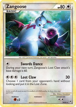 Zangoose (Reverse Holofoil)
