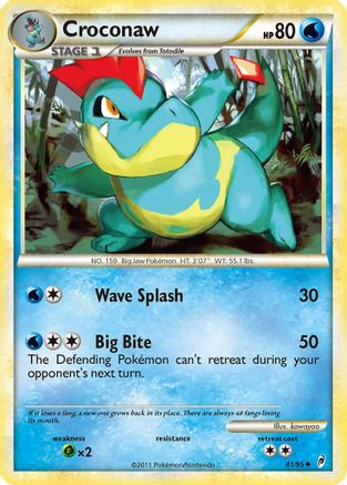 Croconaw (Reverse Holofoil)