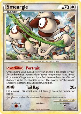 Smeargle (Reverse Holofoil)