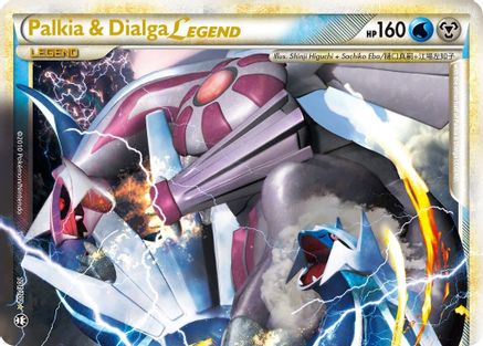 Palkia & Dialga Legend (Top) (Holofoil)
