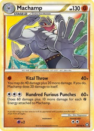 Machamp (Reverse Holofoil)