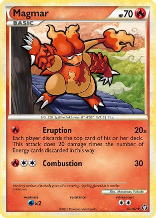 Magmar (Reverse Holofoil)