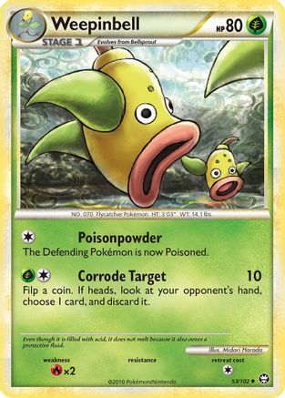 Weepinbell (Reverse Holofoil)