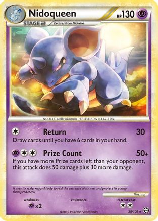 Nidoqueen (Reverse Holofoil)
