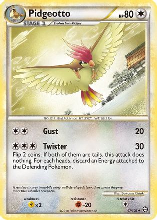 Pidgeotto (Reverse Holofoil)